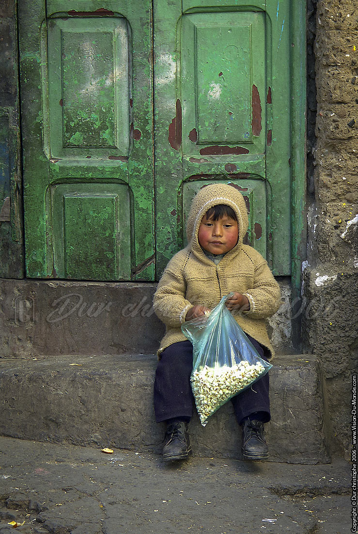L'enfant aux popcorn  - La Paz - 2006