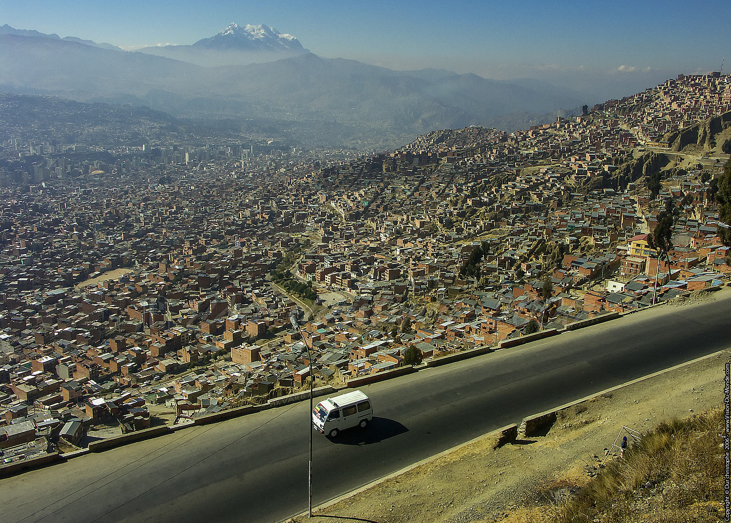 Vue panoramique de La Paz - 2006