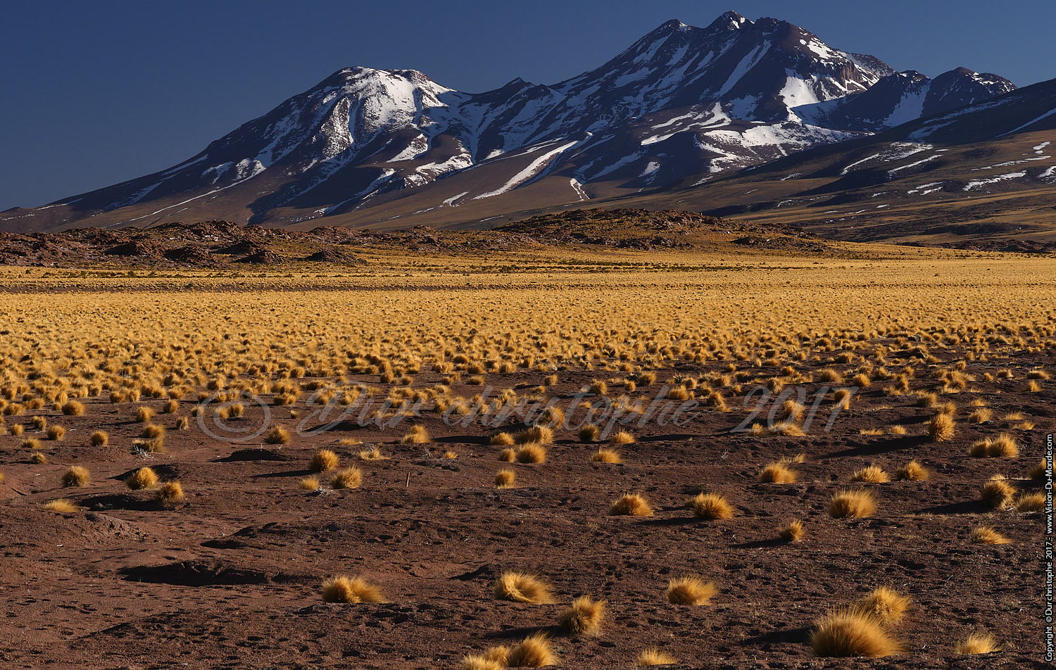 Route sud de San Pedro de Atacama