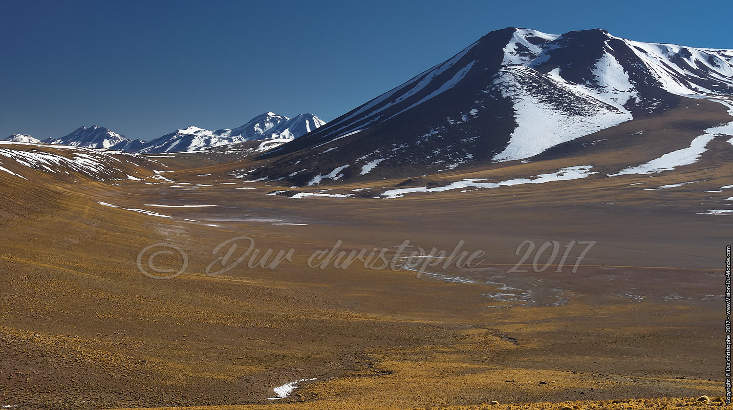 Route sud de San Pedro de Atacama