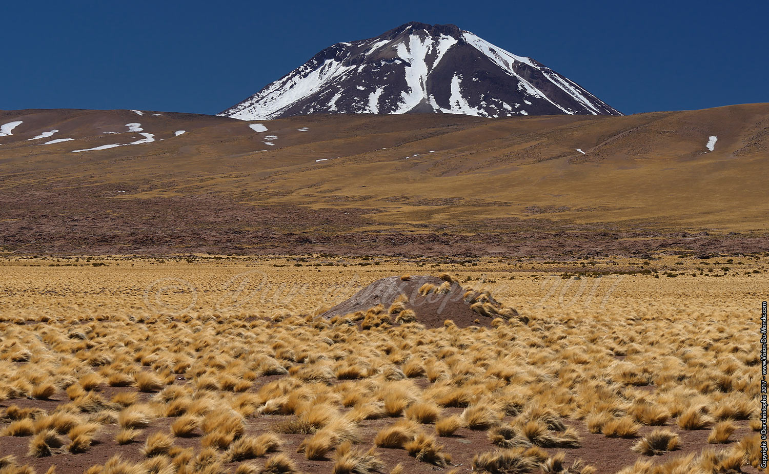 Route sud de San Pedro de Atacama