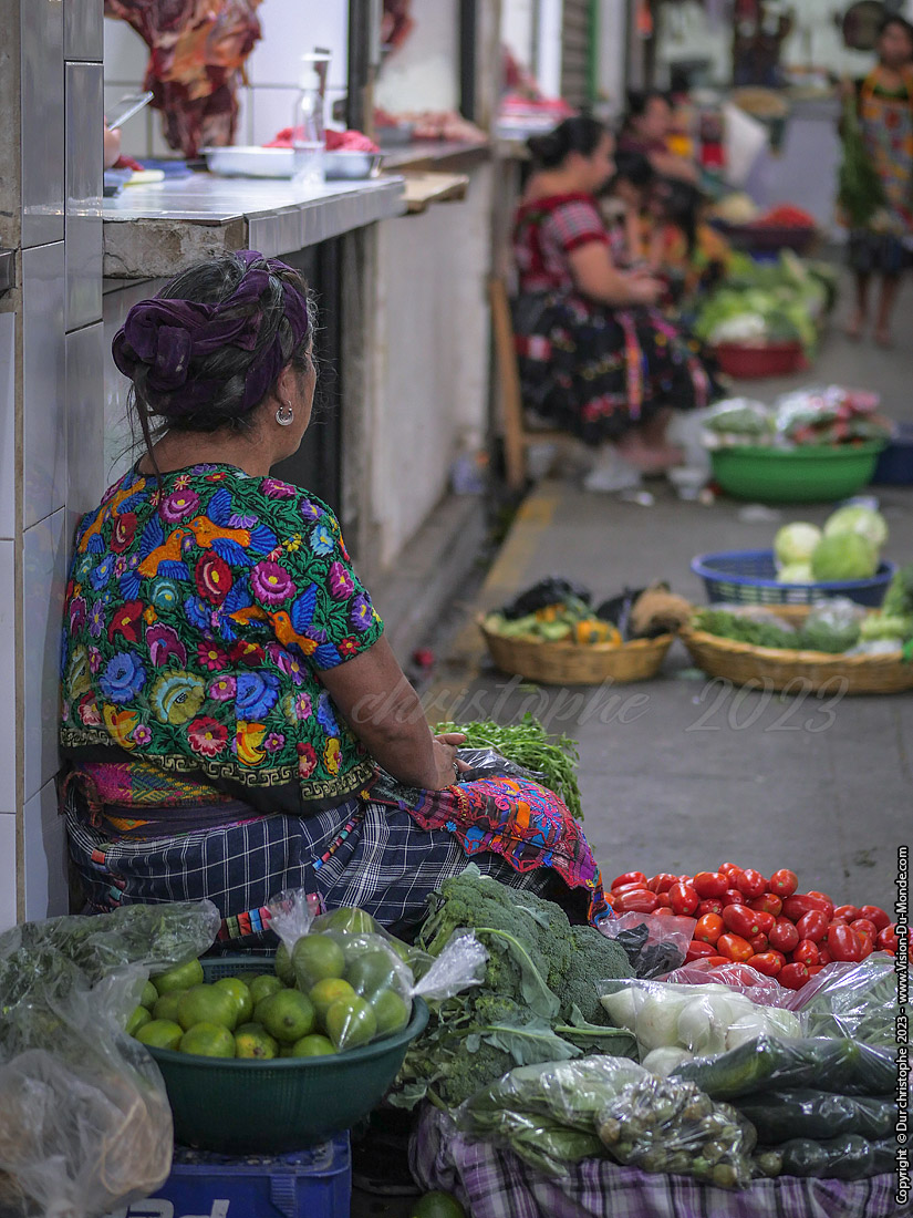 Marché central - Antigua