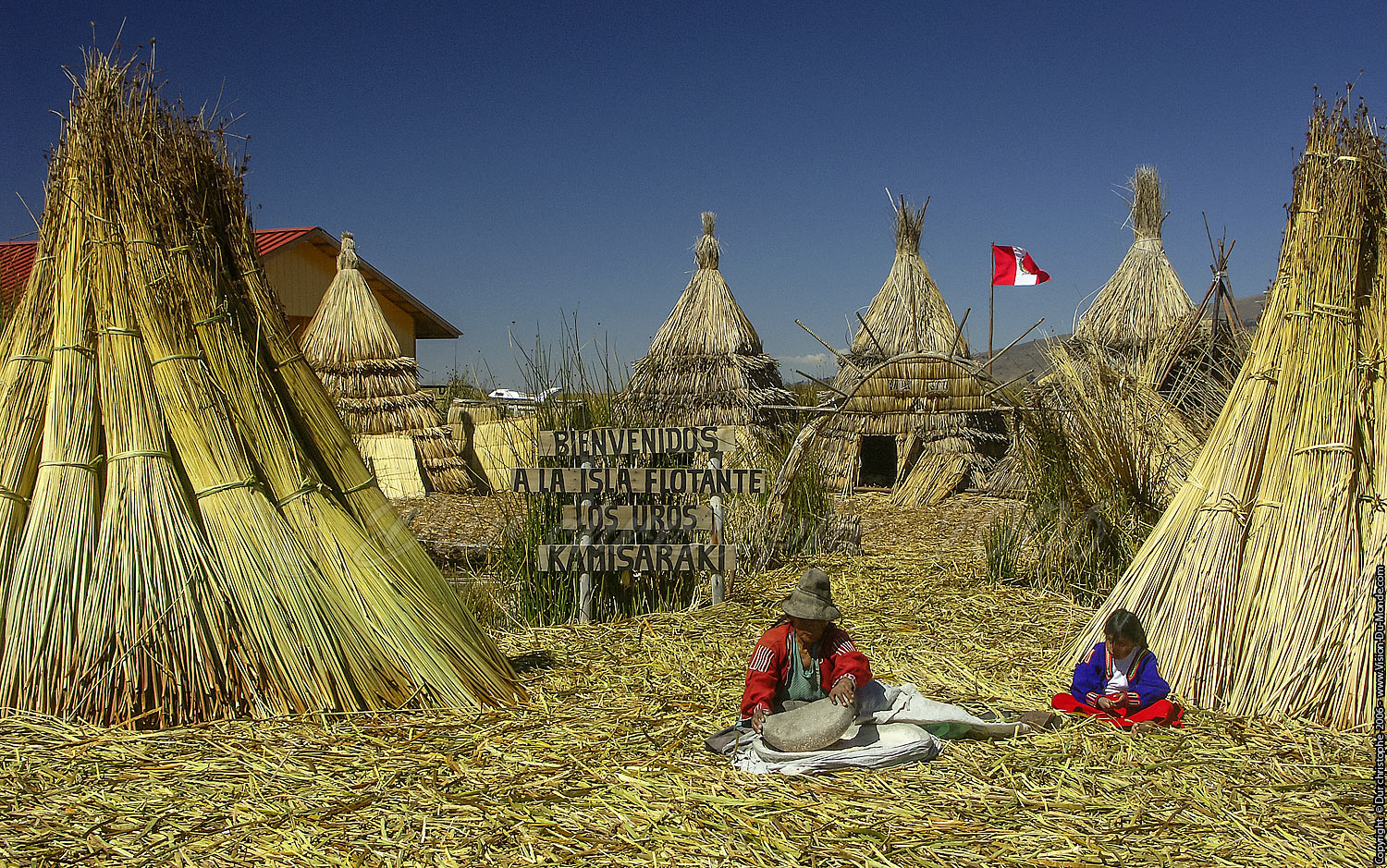 Village îles Uros - Lac Titicaca - 2006