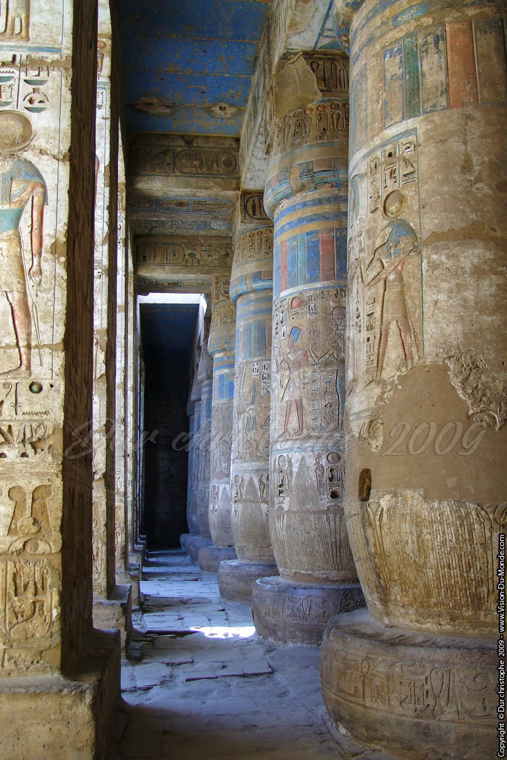 Temple Médinet Abou (temple de Ramsès III - 2009