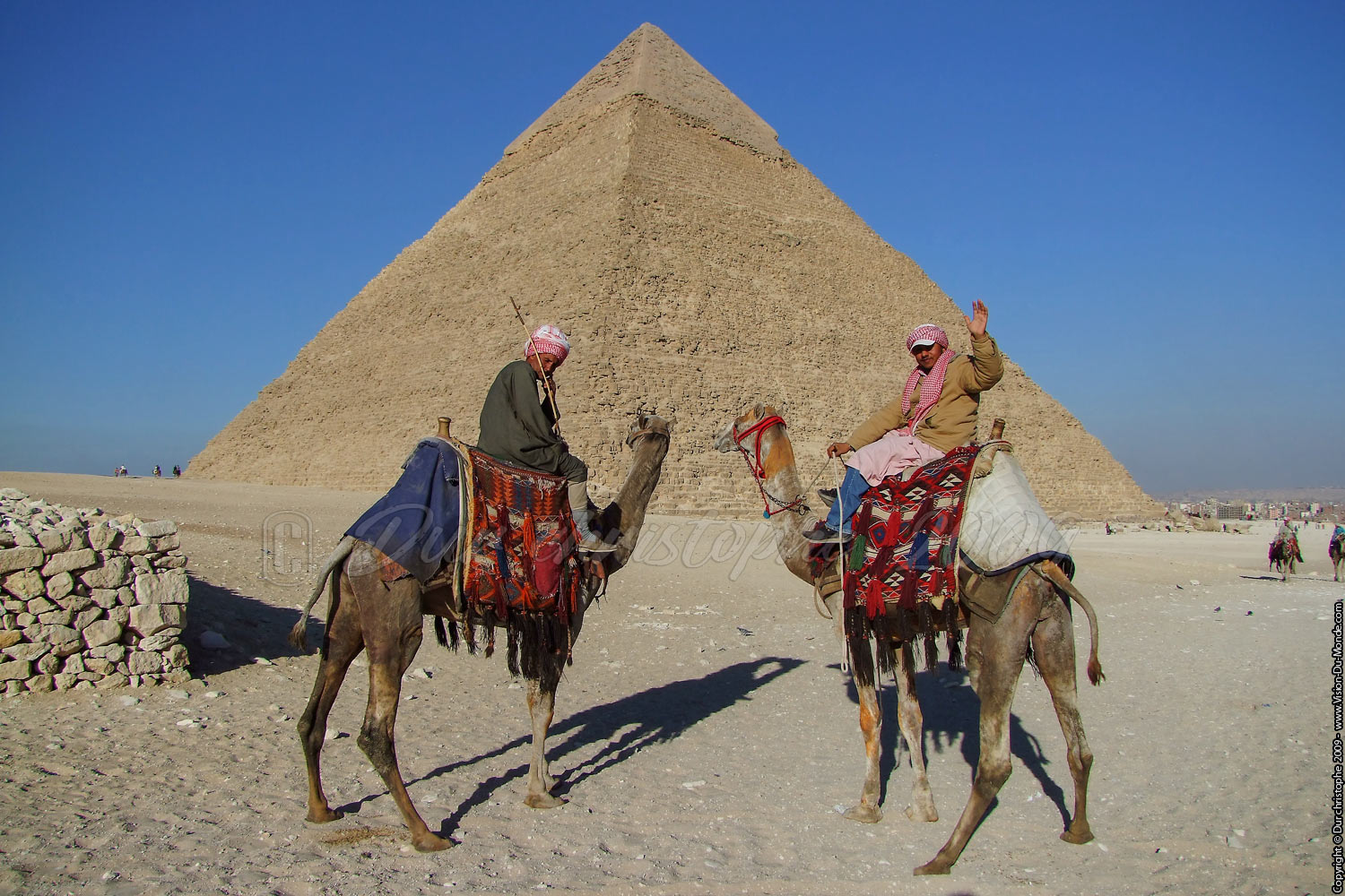 Guides des pyramides de Guizeh - 2009
