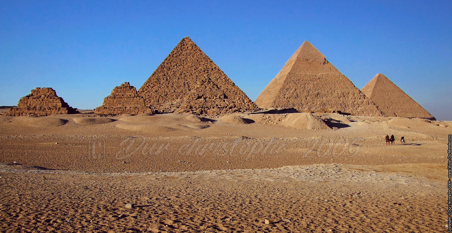 Les pyramides de Guizeh - 2009
