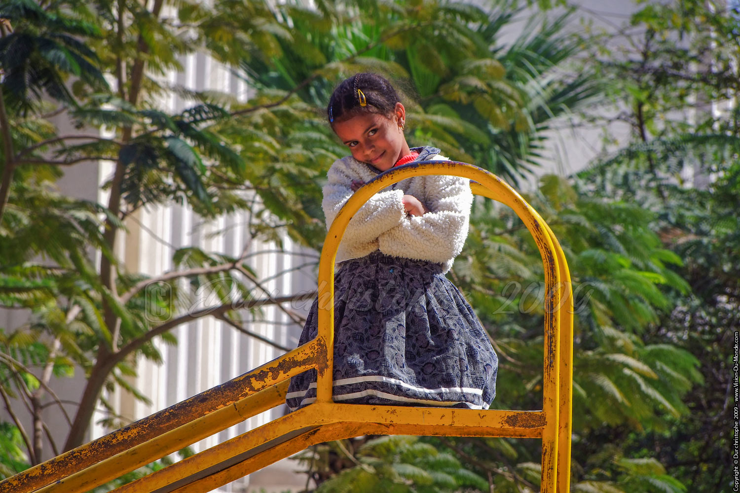 la petite fille du parc- Assouan - 2009