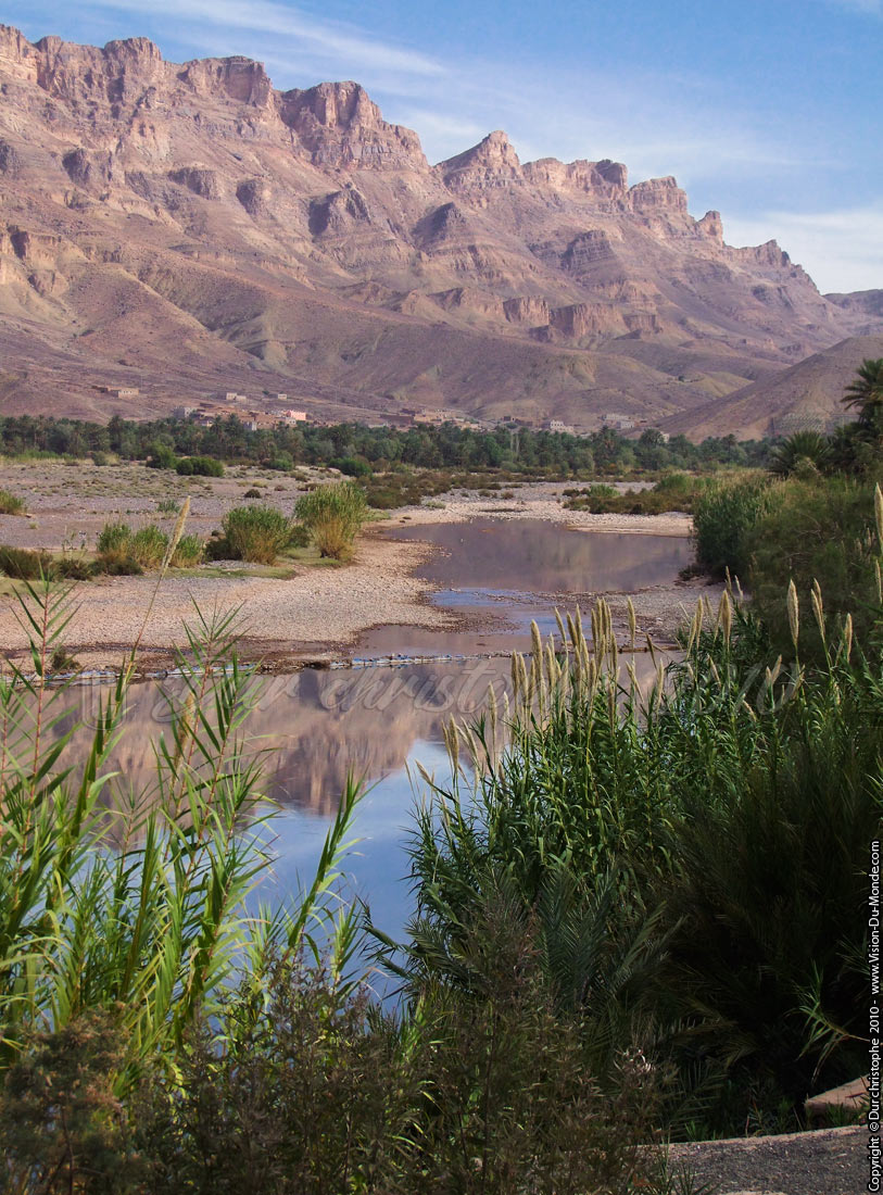La vallée et l'oued - Agdz - 2010