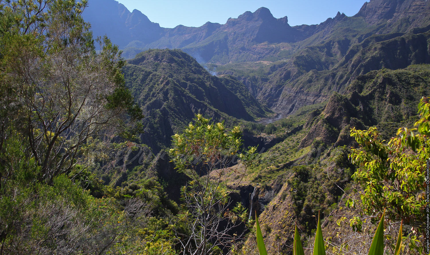 Vue sur Marla - Cirque de Mafate - 2013