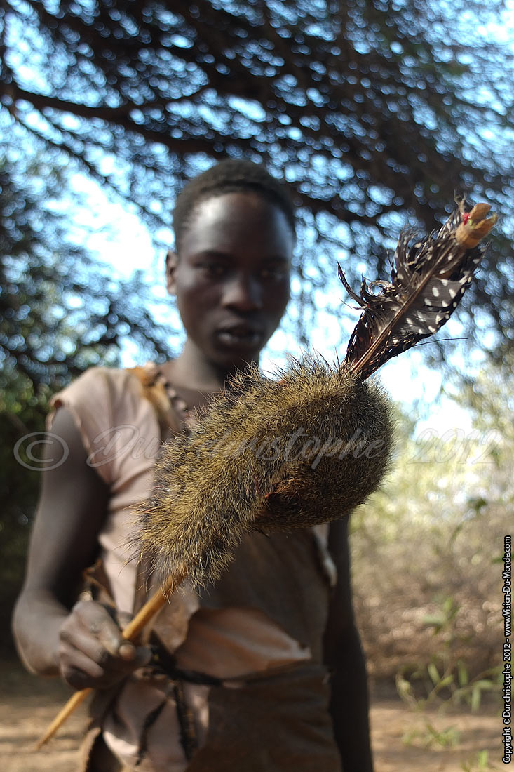 Première victime des chasseurs Hadzabes - Eyasi 2012