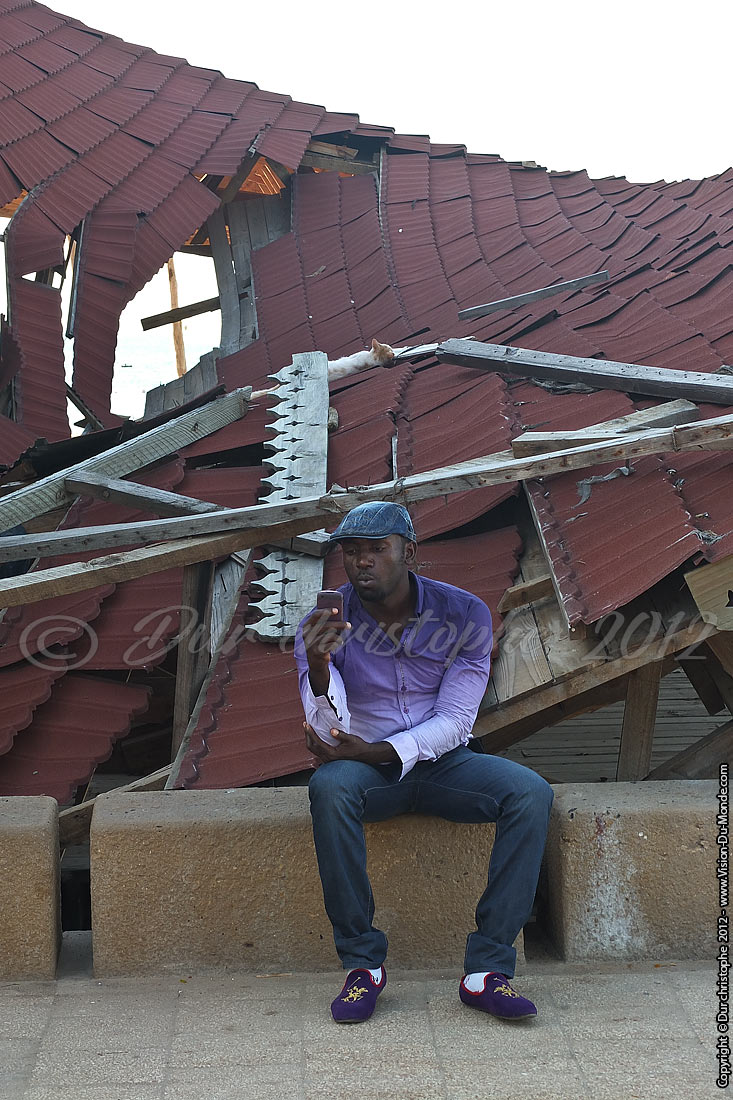 Le calme après la tempête - Stone town - Zanzibar 2012