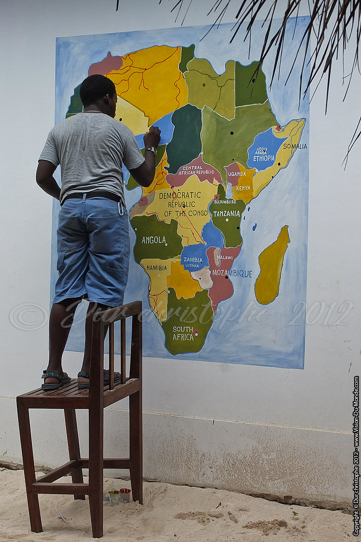Leçon de géographie Afriquaine - Zanzibar 2012