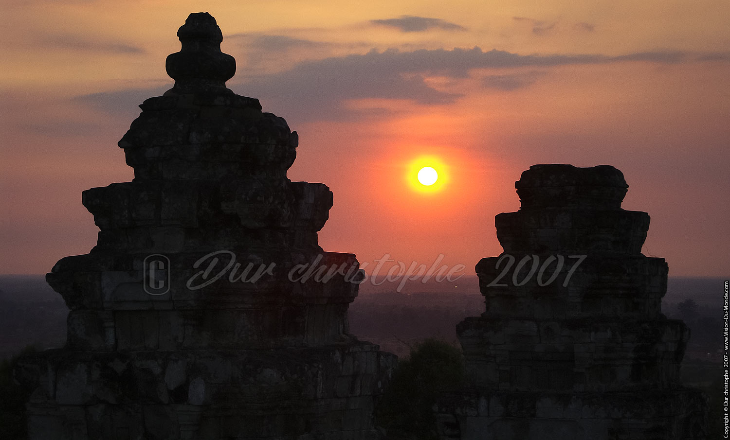 Sunset - Siem Reap - 2007