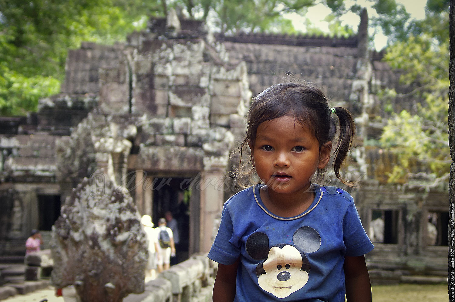 La petite fille - Siem Reap - 2007