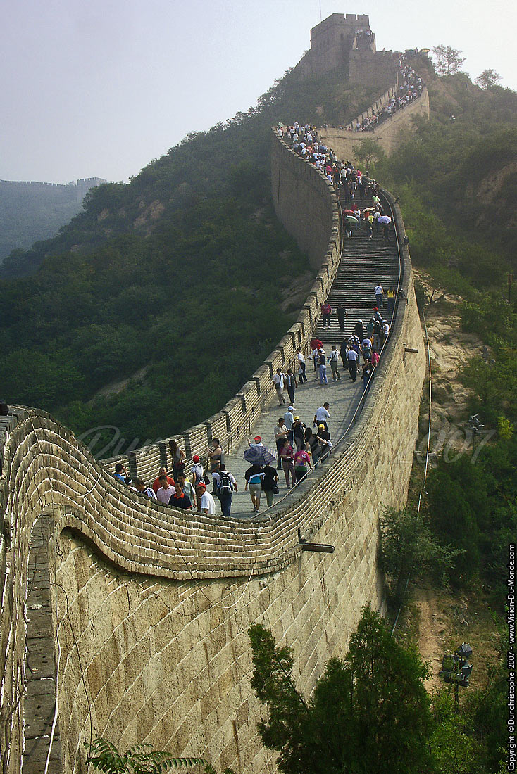 La muraille de chine - Badaling - 2007