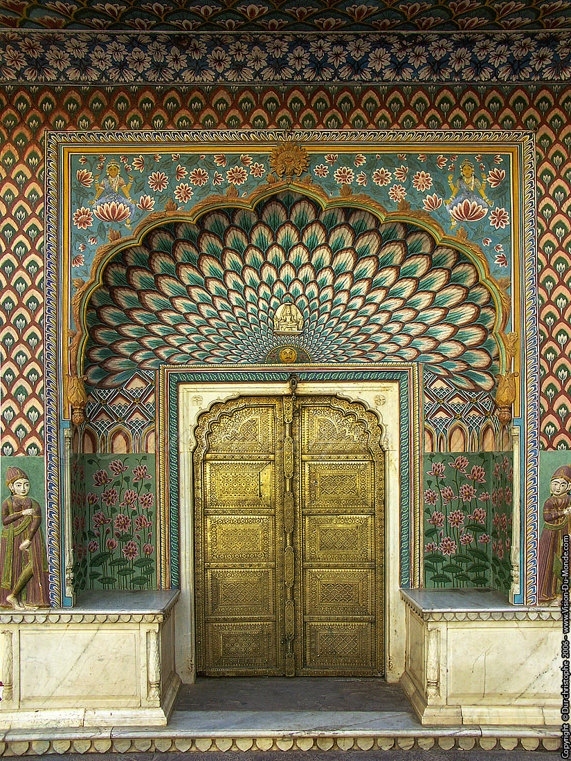 Porte sculptée - Jaipur - 2006