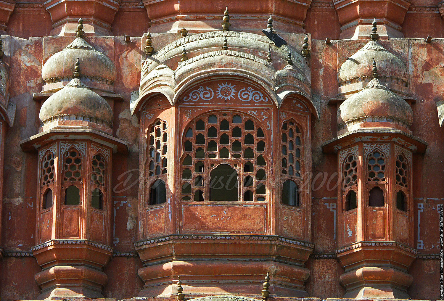 balcon du palais des vents - Jaipur - 2006