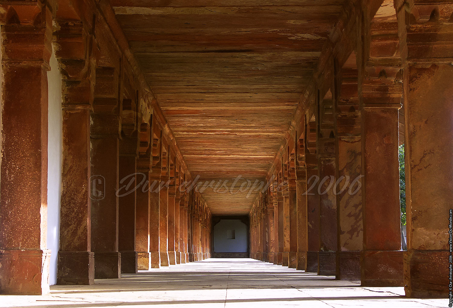 Couloir de colonne - Fatehpur Sikri - 2006