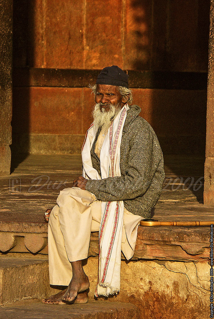 Le vieux sage - Fatehpur Sikri - 2006