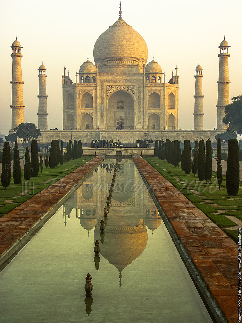 Le reflet -  Taj Mahal - Agra - 2006