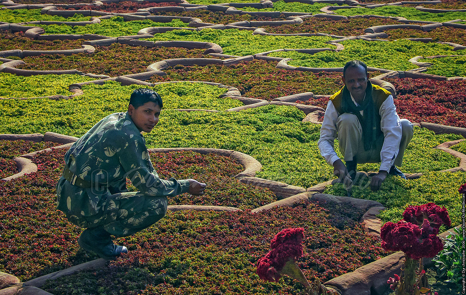 Les jardiniers - Fort rouge - 2006