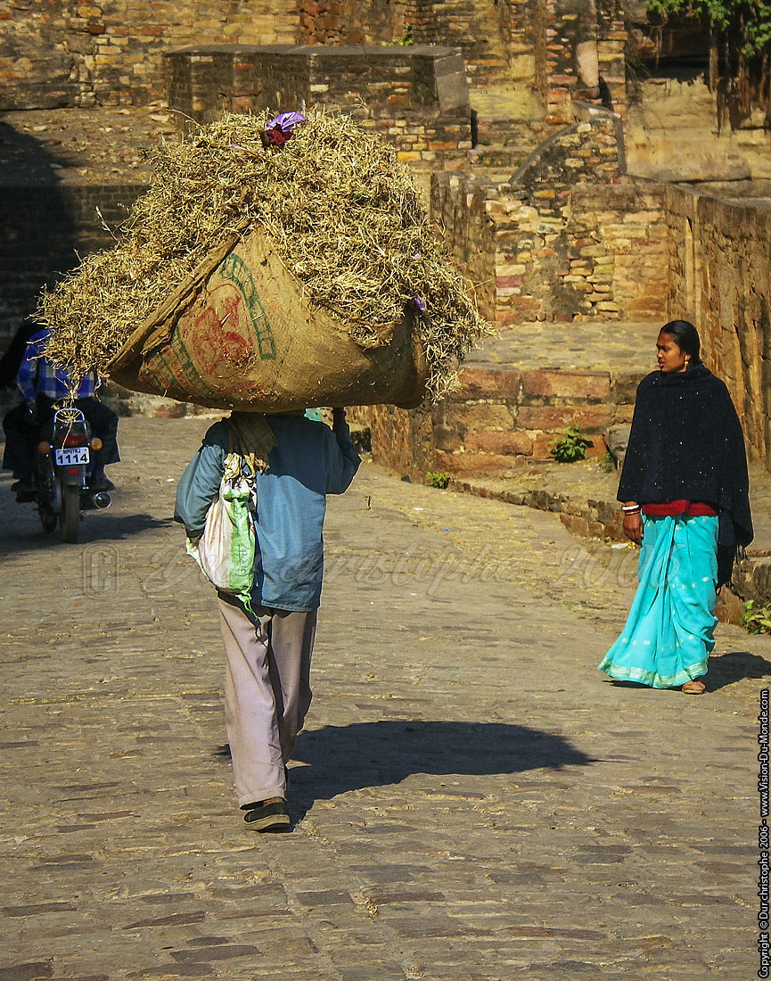 Scène de rue  - Gwalior - 2006