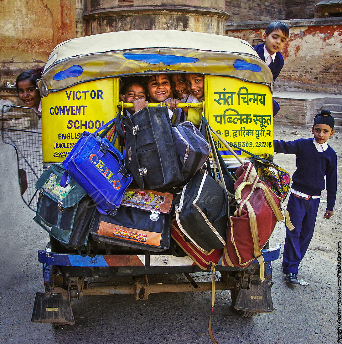 Les écoliers  - Gwalior - 2006