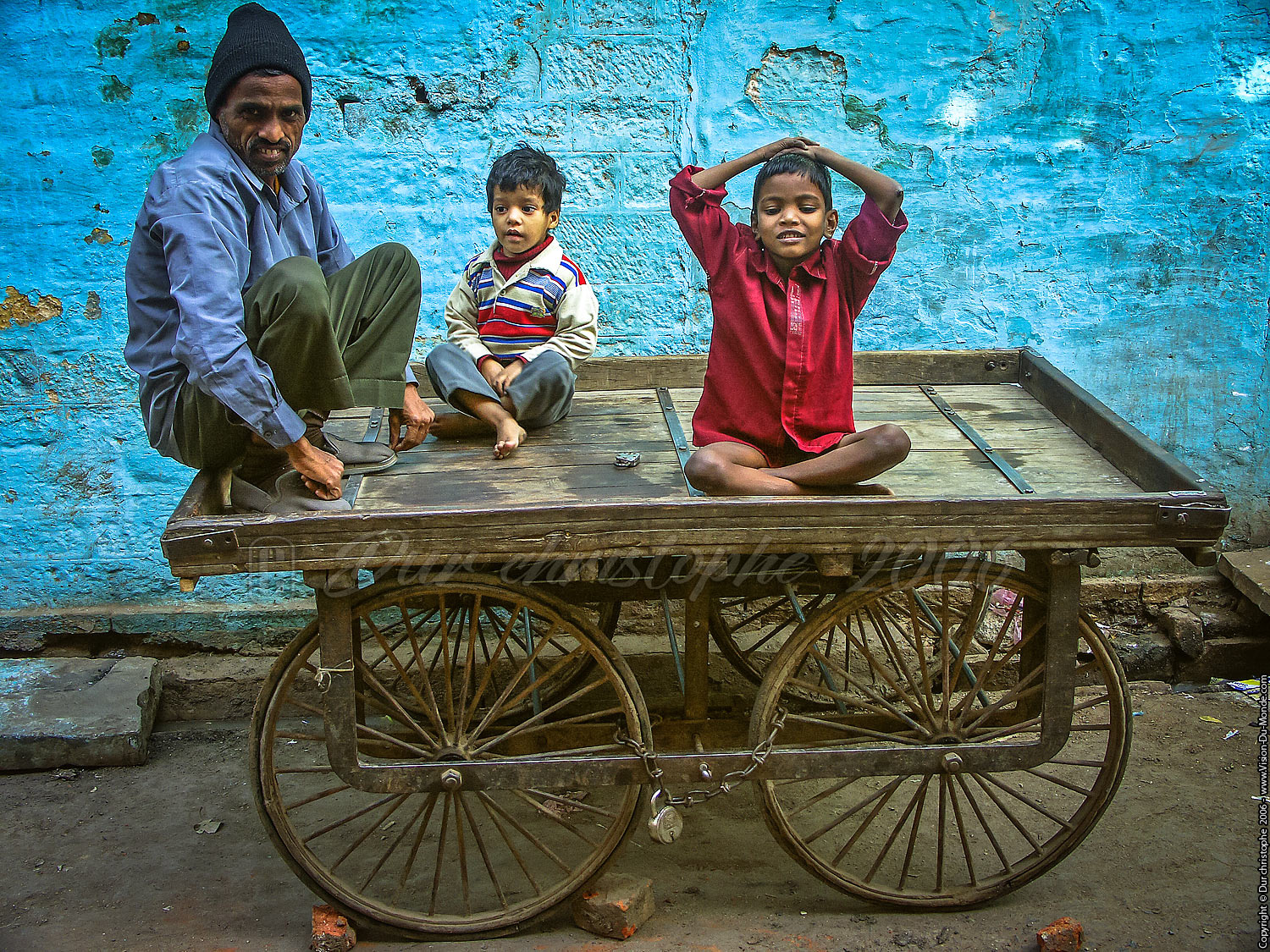 La charette  - Gwalior - 2006