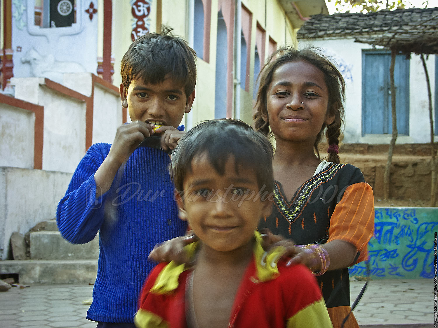 Les enfants joueurs - Orchha - 2006