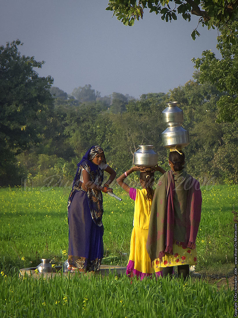 Les porteuse d'eau  - campagne - 2006
