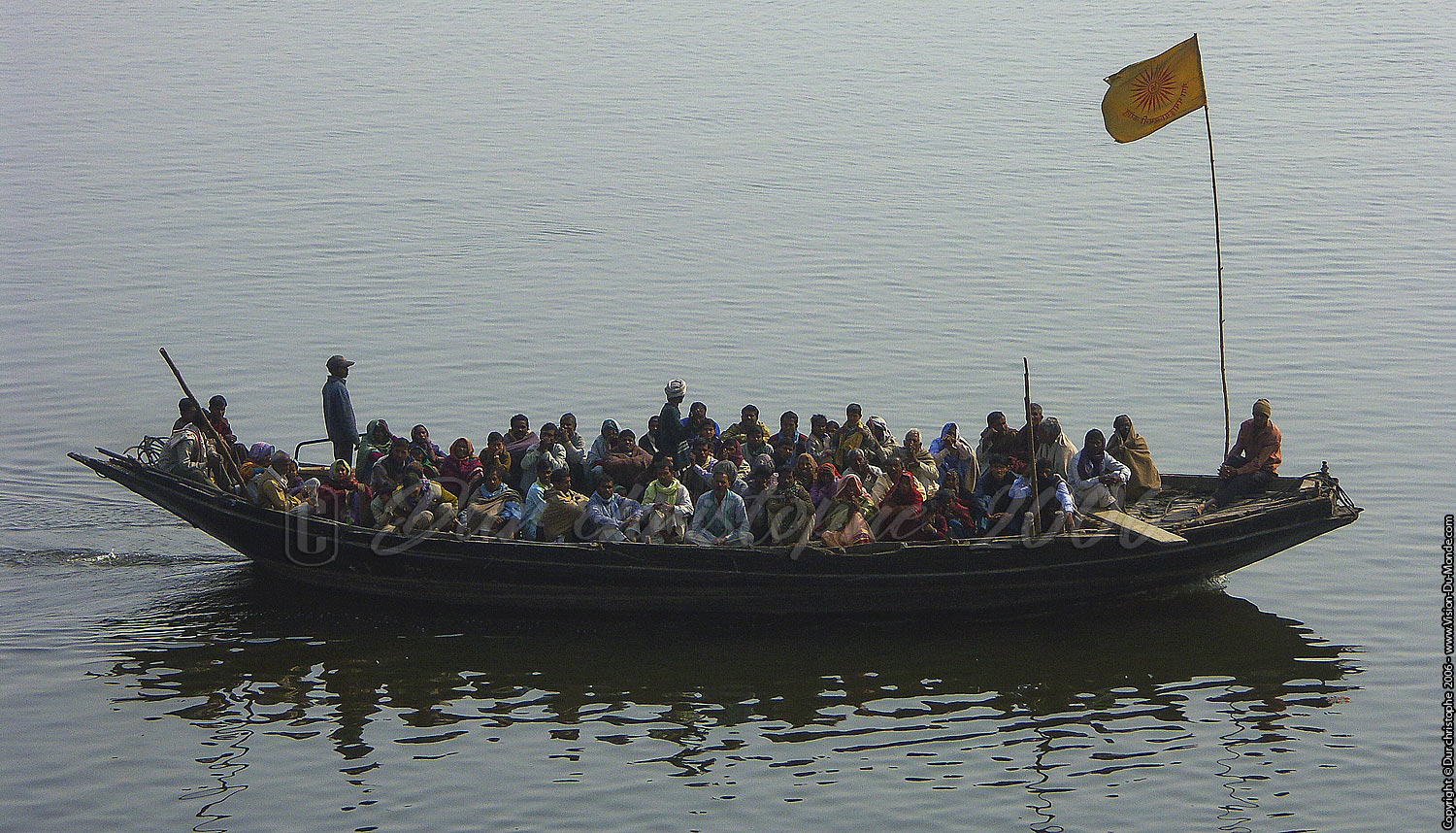 Taxi du gange - Varanasi - 2006