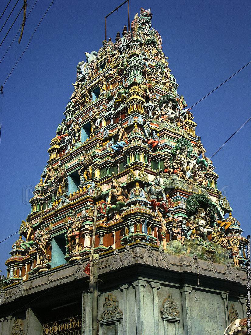 Temple Indien coloré - Varanasi - 2006