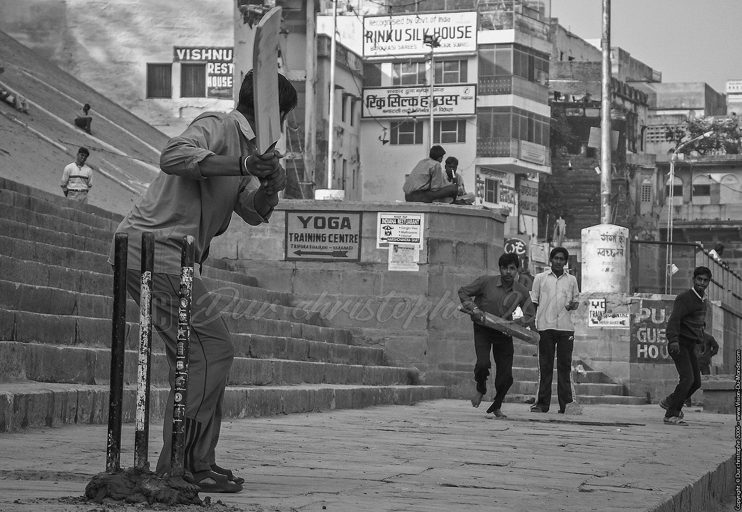 Les joueurs de criquet - Varanasi - 2006