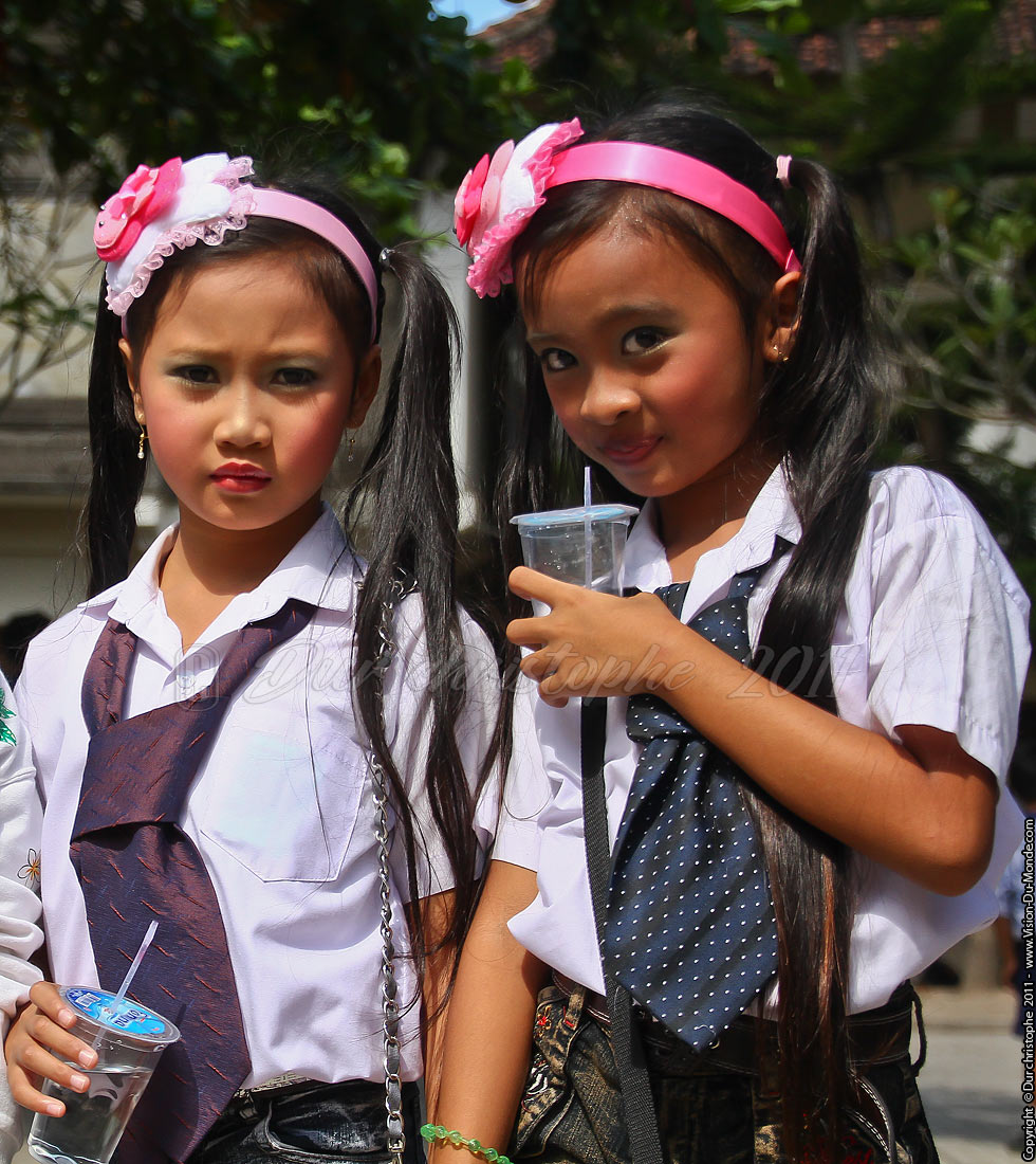 Les deux chipies - Ubud - BALI 2011