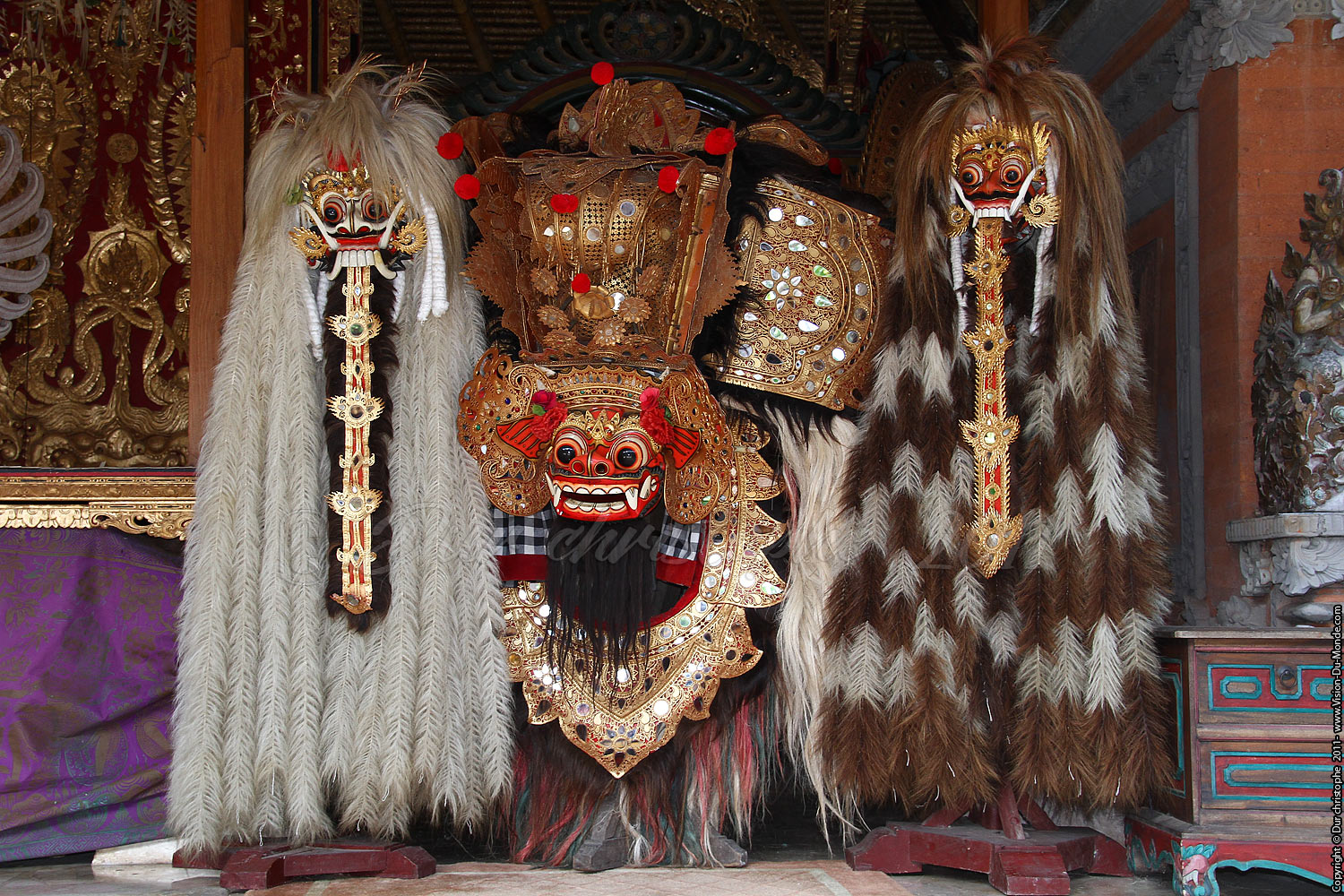 Costume traditionnels - Ubud - BALI 2011