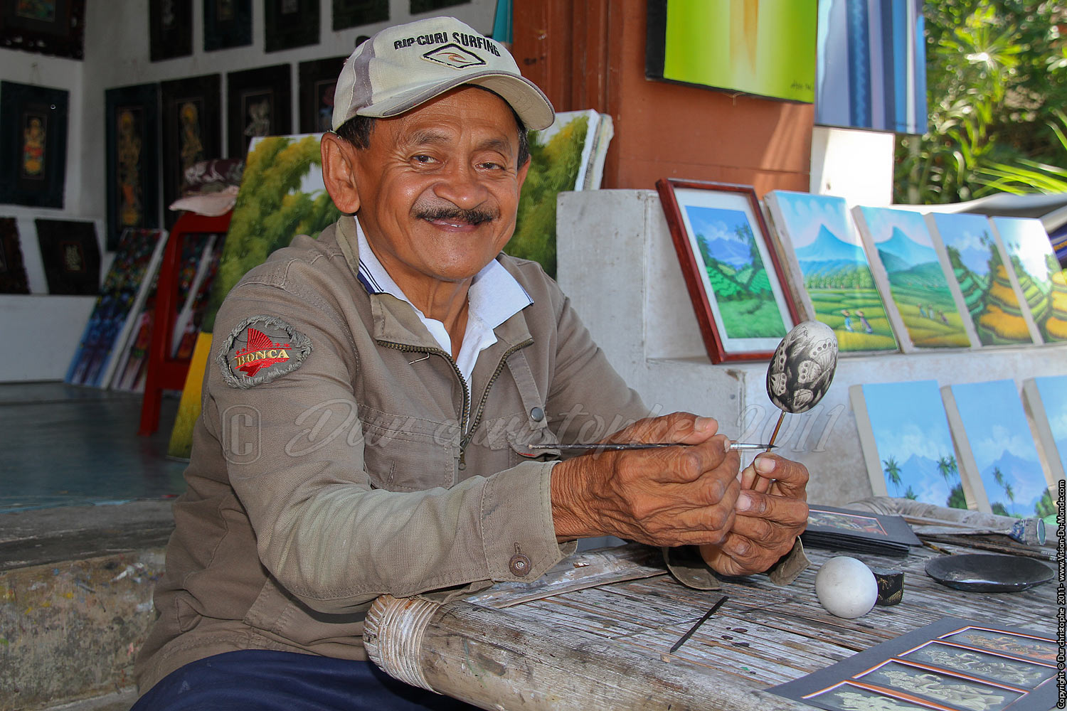 Artiste peintre - Ubud - BALI 2011