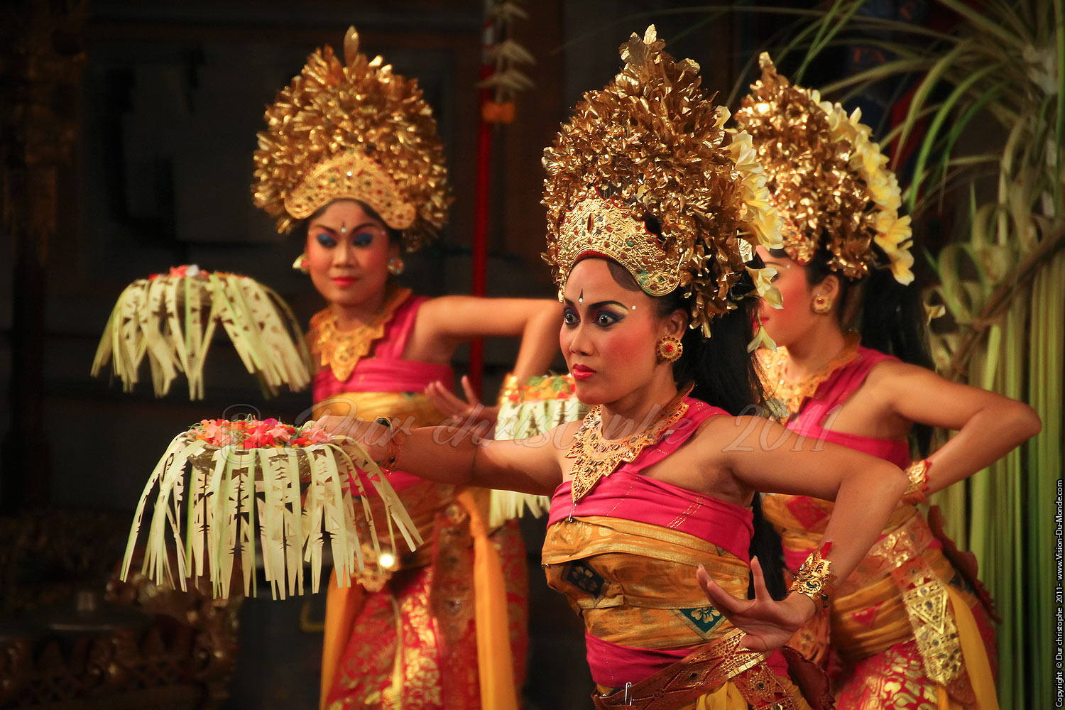 Danseuses traditionnelles - Ubud - BALI 2011