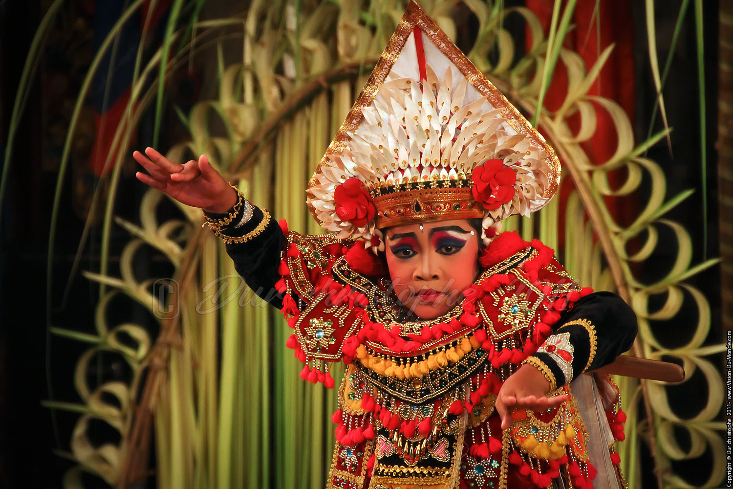 Danseur traditionnel - Ubud - BALI 2011