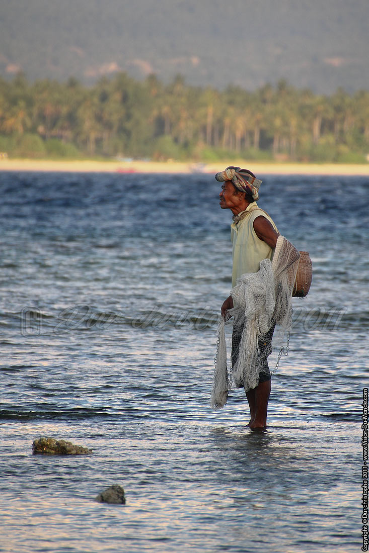 Le pêcheur - Gili Air - LOMBOK 2011