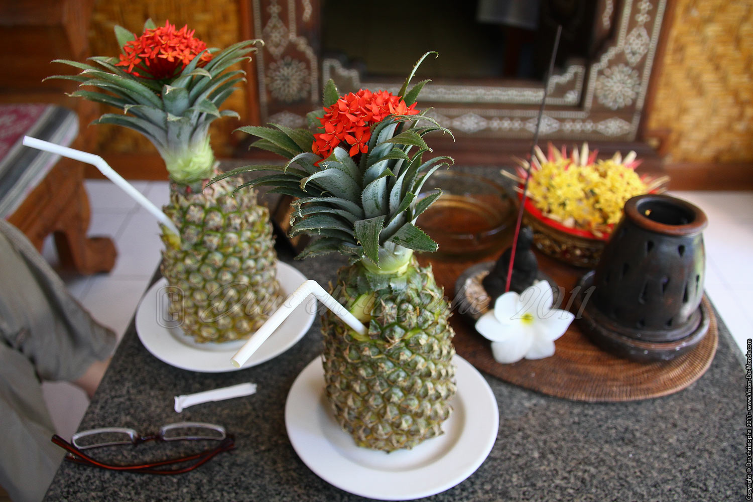 Cocktail de bienvenue - LOMBOK 2011