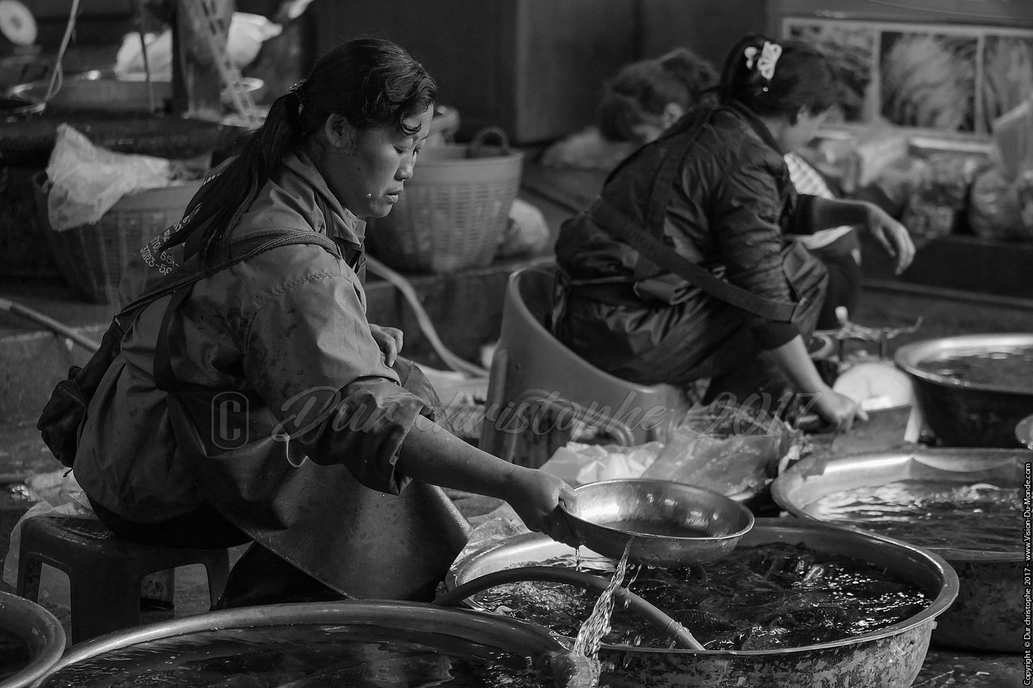 Marché - Luang Prabang   - Laos 2017