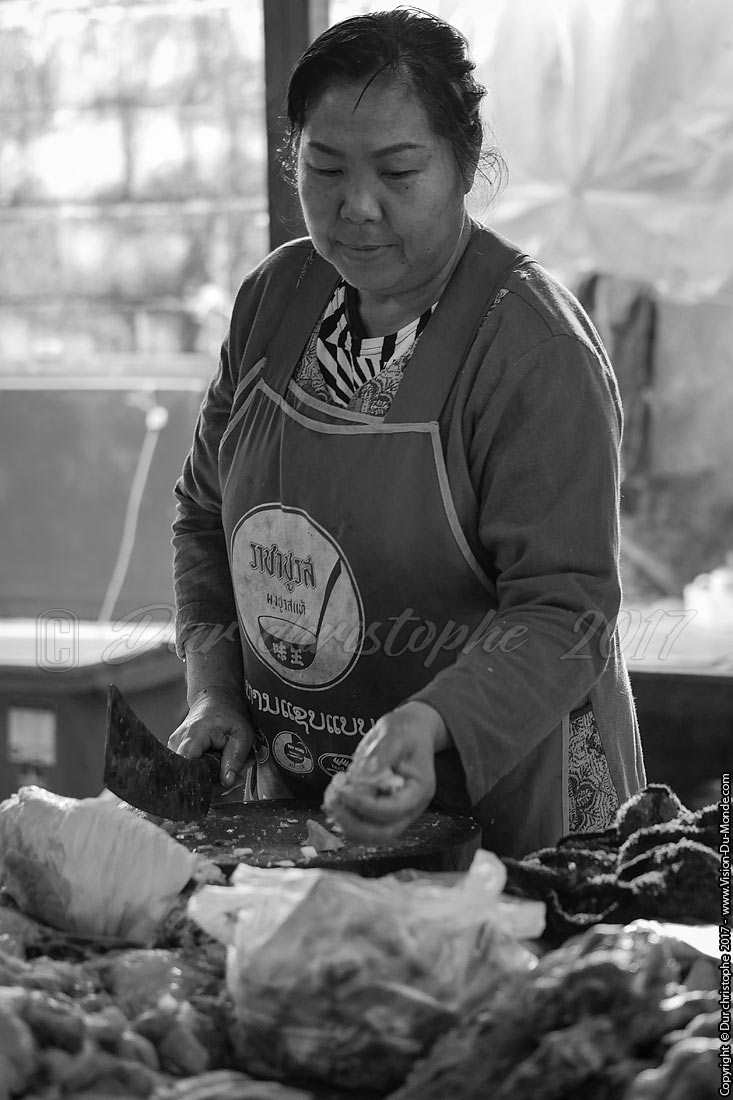 Marché - Luang Prabang   - Laos 2017