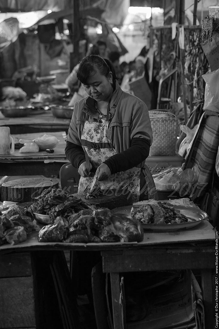 Marché - Luang Prabang   - Laos 2017
