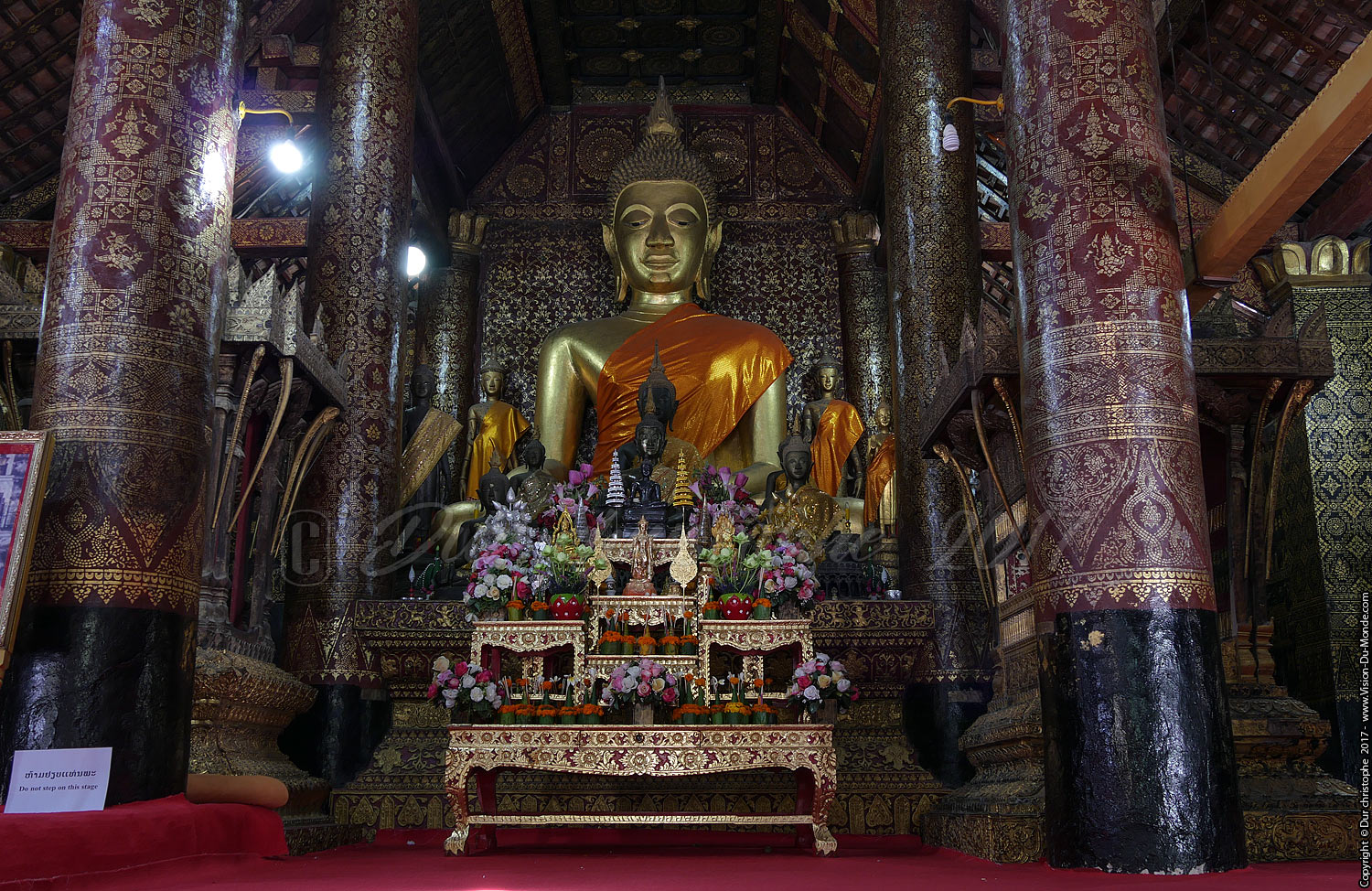 Temple - Luang Prabang   - Laos 2017