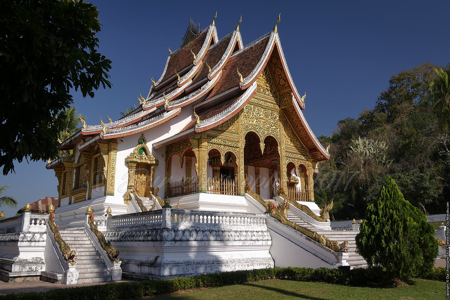 Temple -  Luang Prabang   - Laos 2017