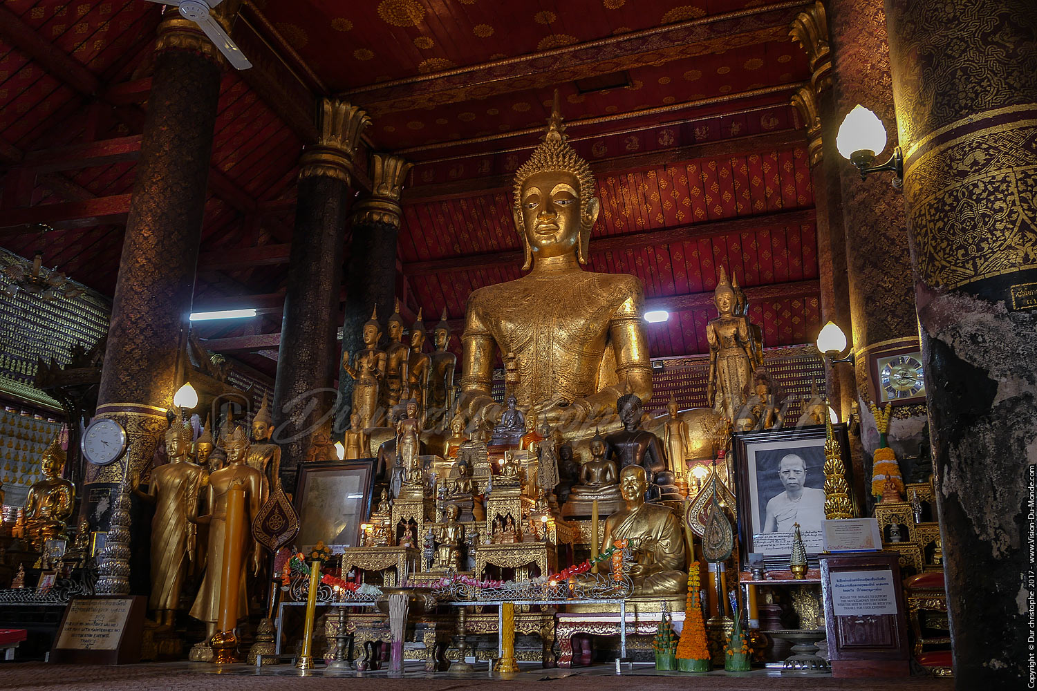 Temple -  Luang Prabang   - Laos 2017