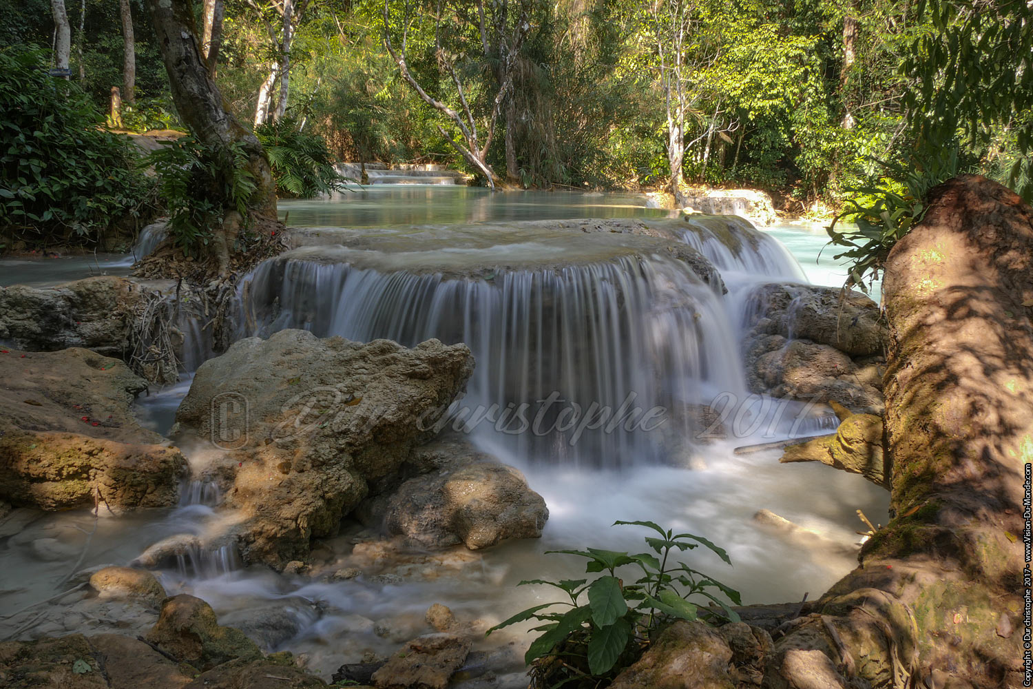 Kuang si waterfall - Laos 2017