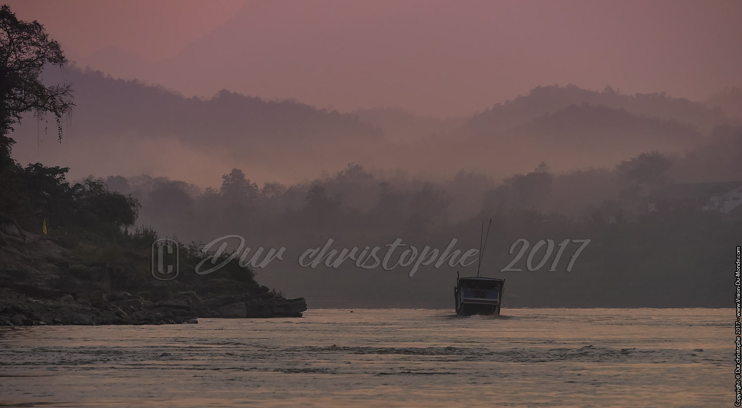 Croisière 2 jours Mékong - Laos 2017