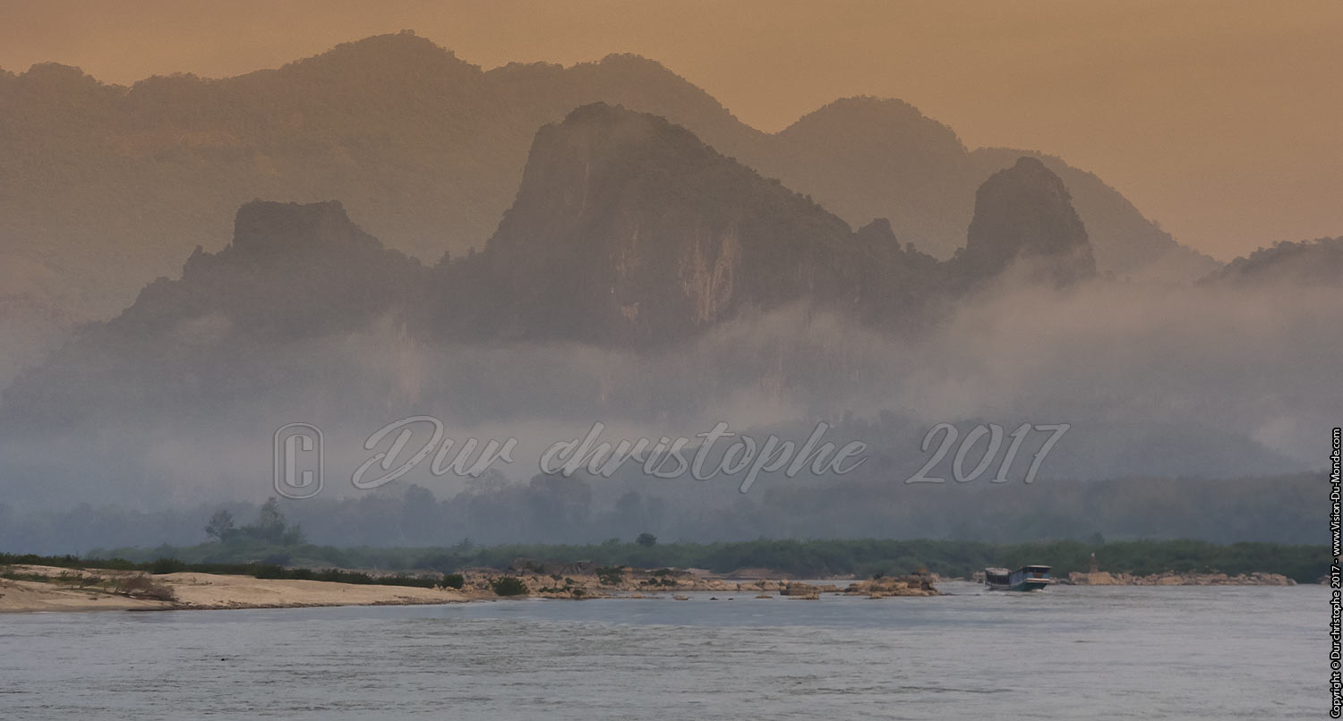 Croisière 2 jours Mékong - Laos 2017