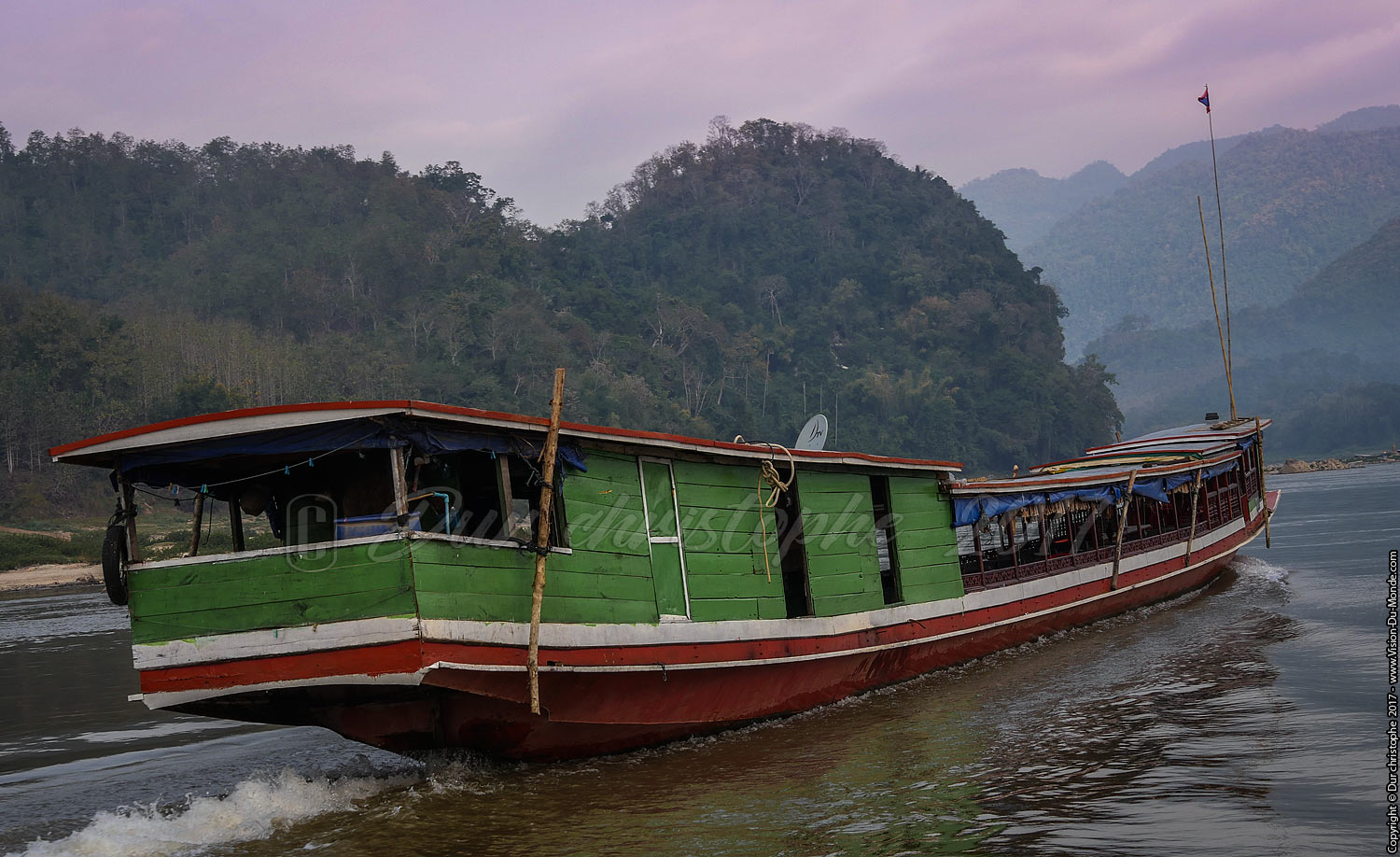 Croisière 2 jours Mékong - Laos 2017